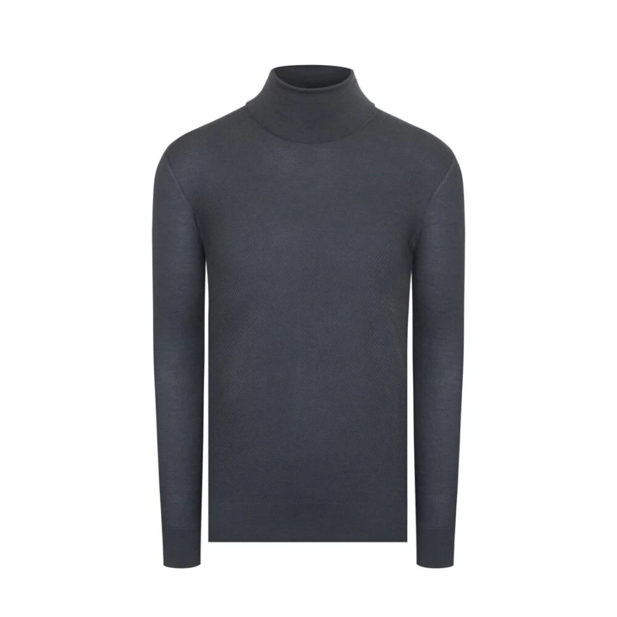 Stefano Ricci Men's Luxury Turtleneck Sweater - Premium Cashmere Knitwear for Winter