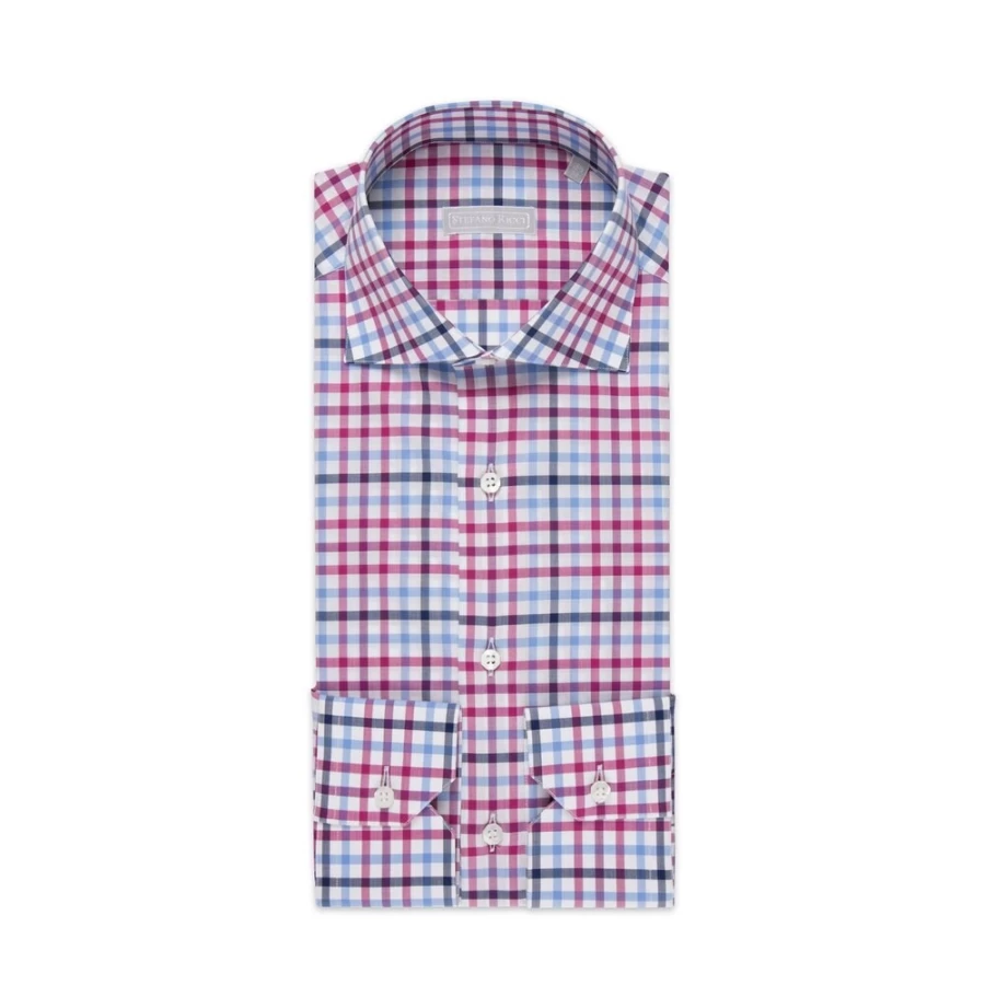 Stefano Ricci Men's Handmade Salerno Shirt - Luxury Italian Dress Shirt for Men