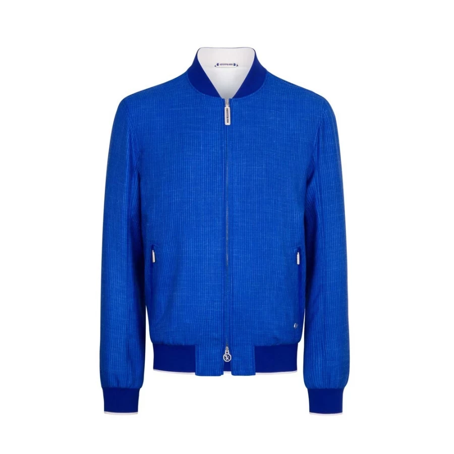 "Stefano Ricci Men's Luxury Blouson Jacket in Elegant Color Pi50Hc_6688"