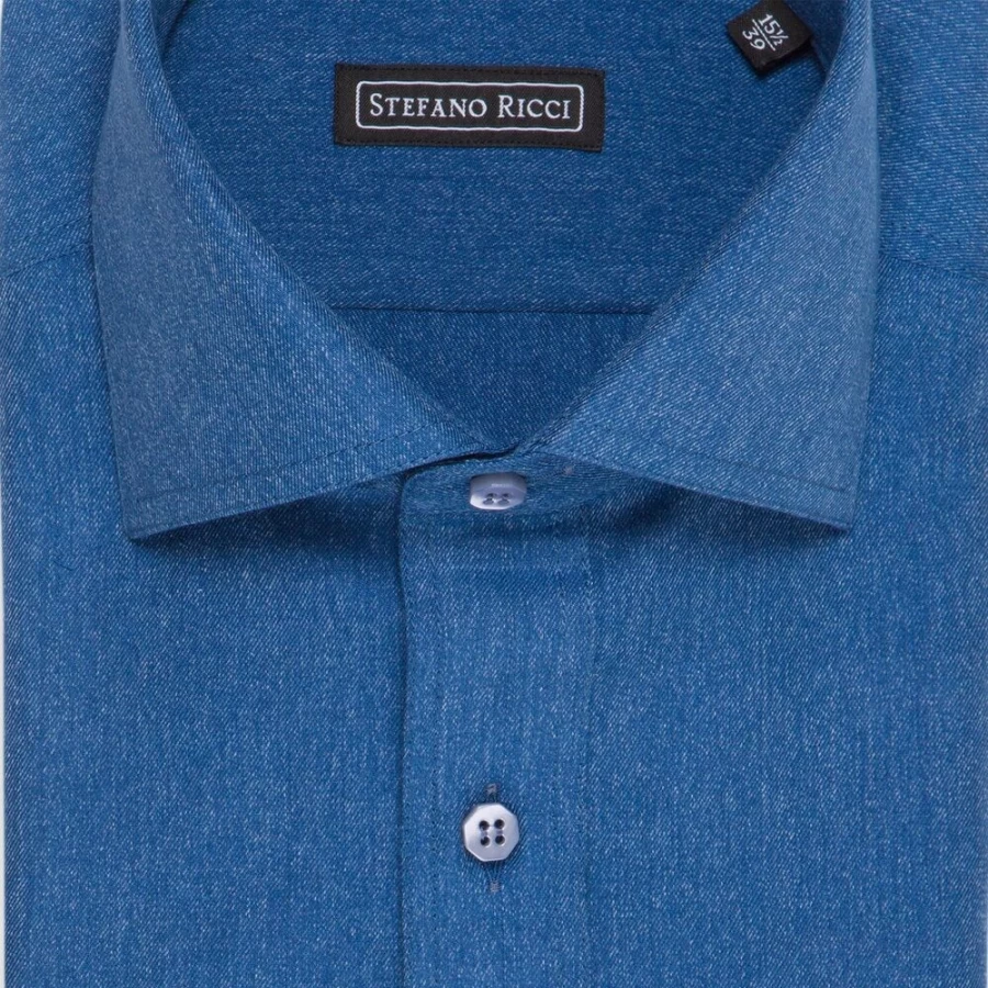 Stefano Ricci Men's Handmade Eboli Shirt – Luxury Italian Dress Shirt for Men