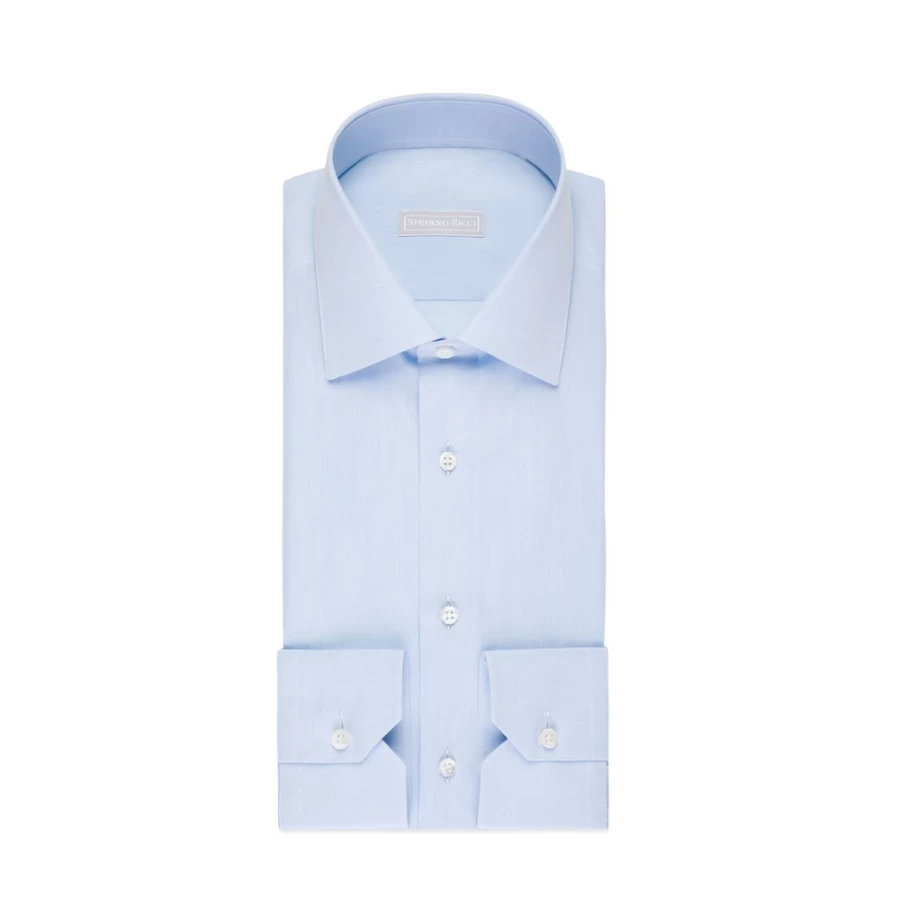Stefano Ricci Men's Handmade Asti Shirt – Premium Luxury Cotton Dress Shirt