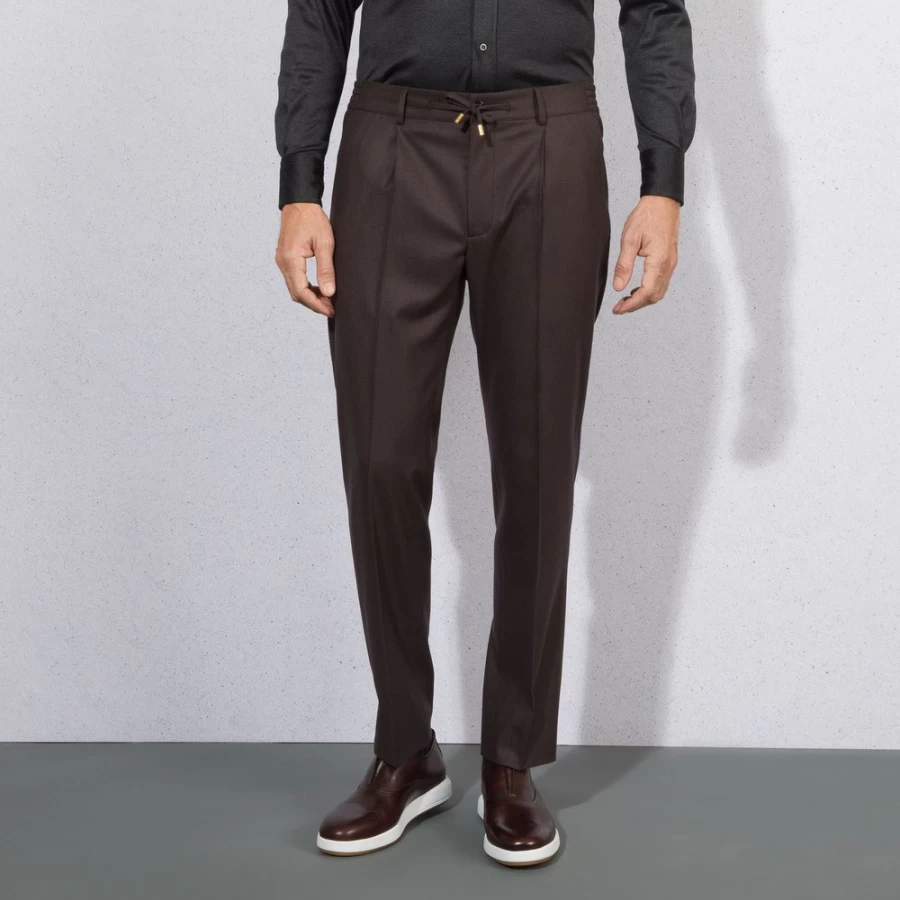 "Stefano Ricci Men's Luxury Casual Trousers – Premium Comfort & Style"