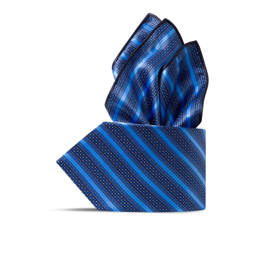 Stefano Ricci Luxury Hand-Printed Silk Tie Set in Elegant Color 37015_001