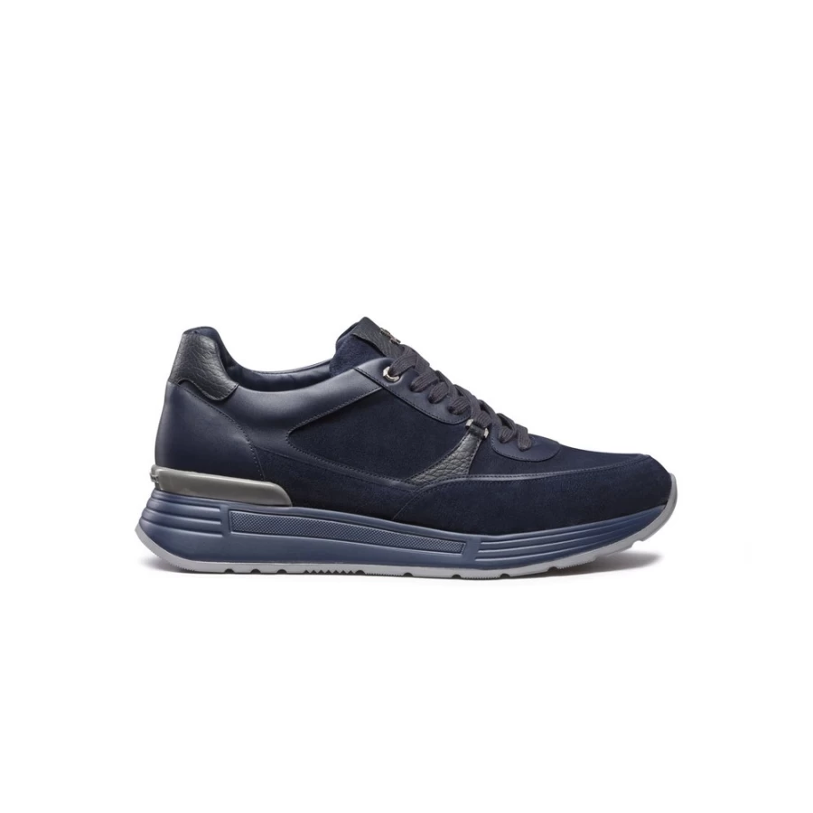 Stefano Ricci B013 Suede Leather Sneakers for Men – Premium Calfskin Luxury Casual Shoes