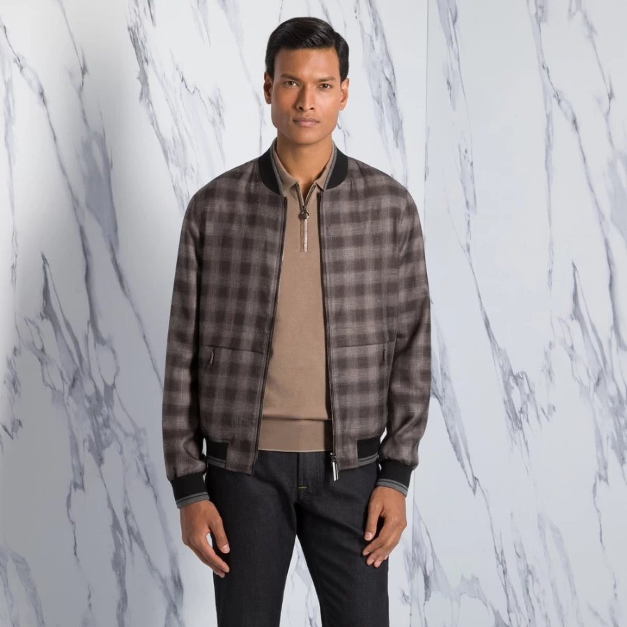 "Stefano Ricci Men's Luxury Blouson Jacket | Premium Designer Outerwear"