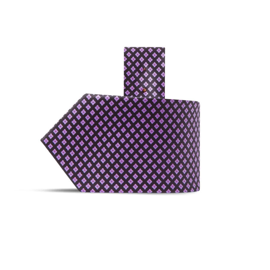Stefano Ricci Luxury Hand-Printed Silk Tie for Men - Elegant Designer Necktie
