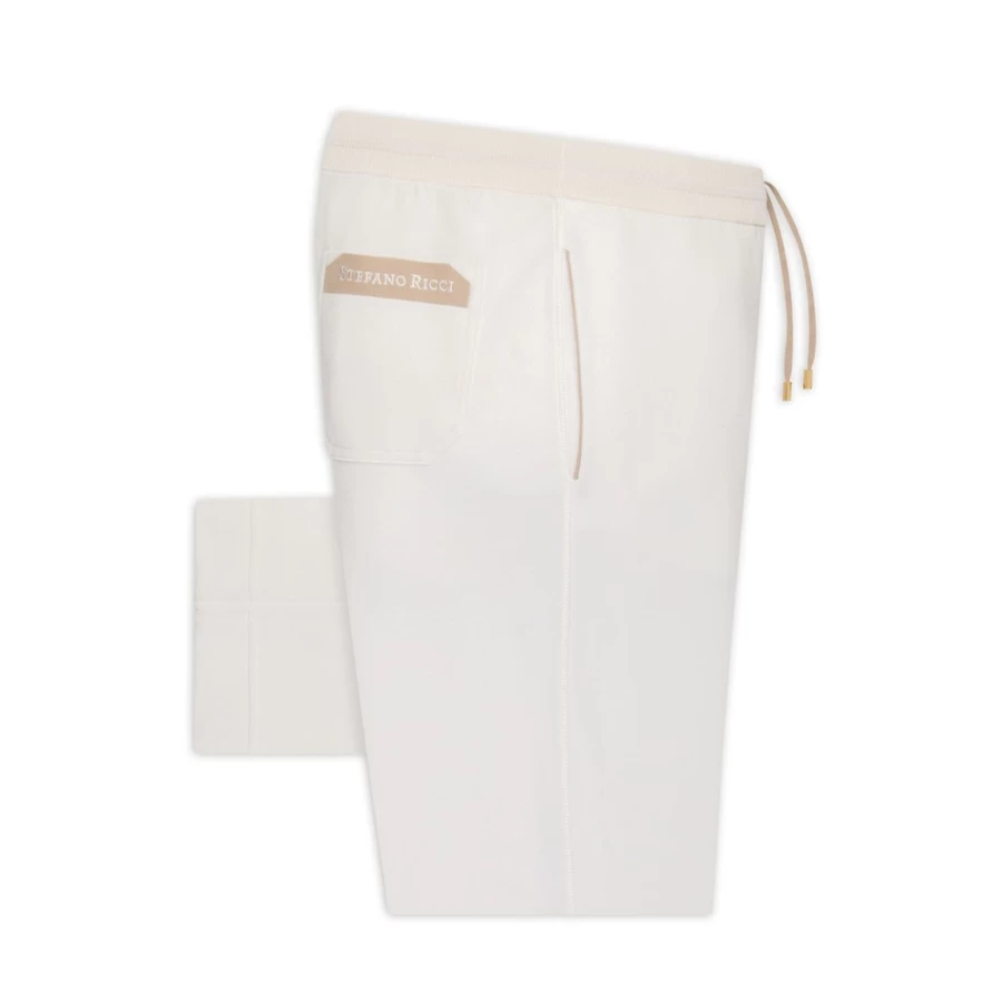 Stefano Ricci Men's Luxury Knit Jogging Pants for Premium Comfort & Style