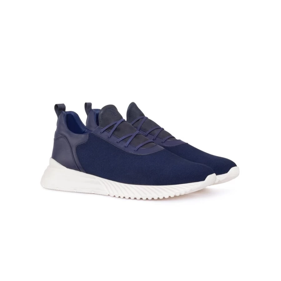 "Stefano Ricci Men's Luxury Calfskin Leather Trainers – Premium Italian Designer Sneakers"