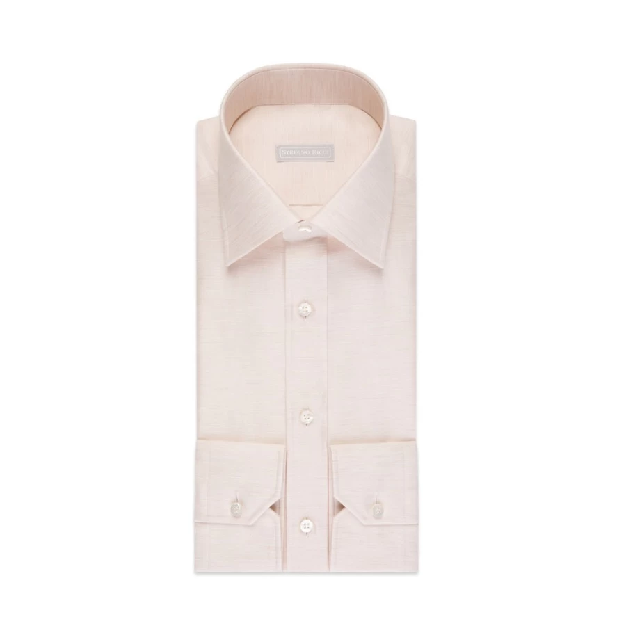 Stefano Ricci Men's Handmade Asti Shirt - Luxury Italian Cotton Dress Shirt