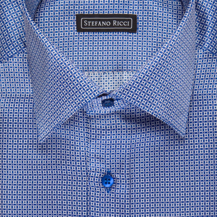 Stefano Ricci Men's Handmade Torino Shirt in 45037_009 - Premium Luxury Cotton Dress Shirt