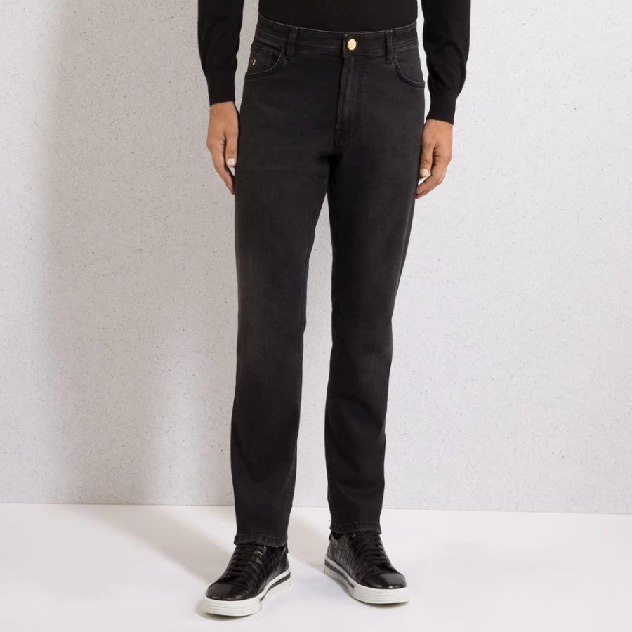 Stefano Ricci Men's Premium Luxury Jeans for Style & Comfort
