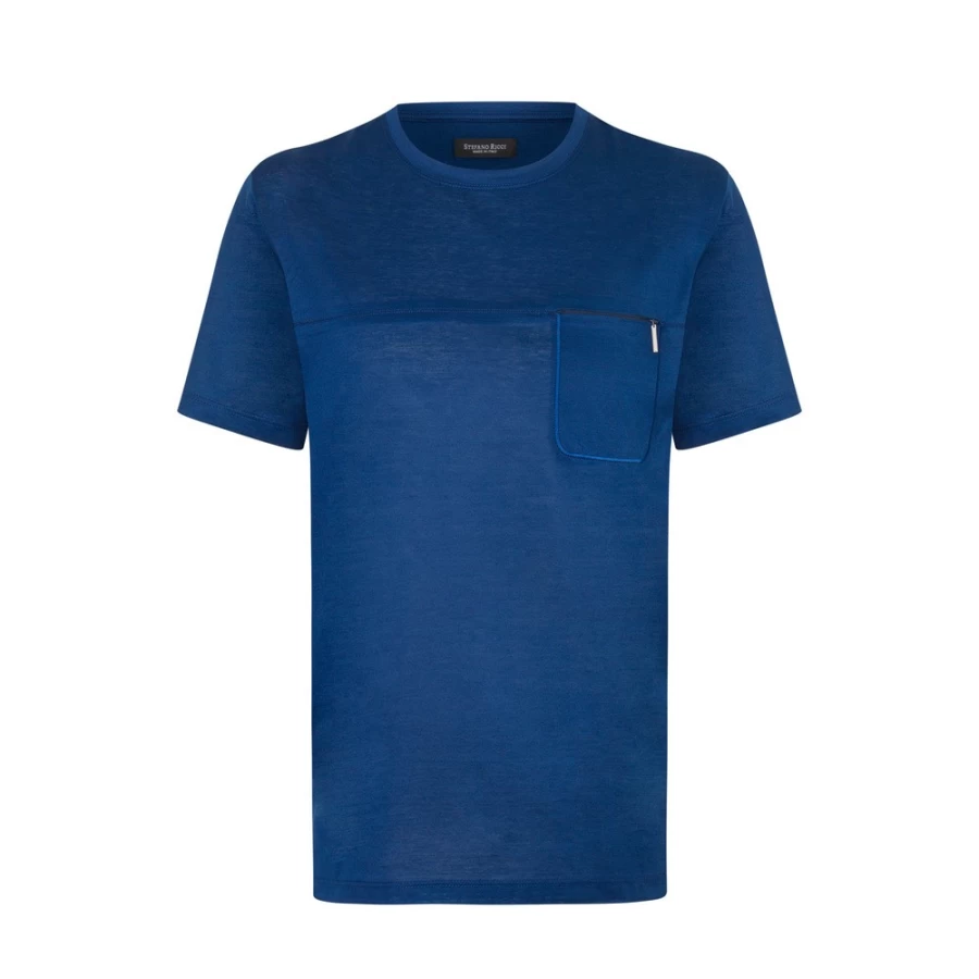 Stefano Ricci Men's Bqpa Crewneck T-Shirt | Premium Cotton Casual Tee