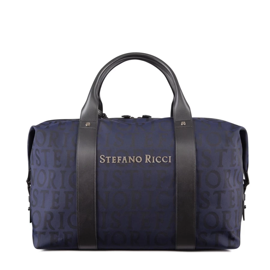 "Stefano Ricci Luxury Handmade Duffle Bag - Premium Travel & Gym Duffel"