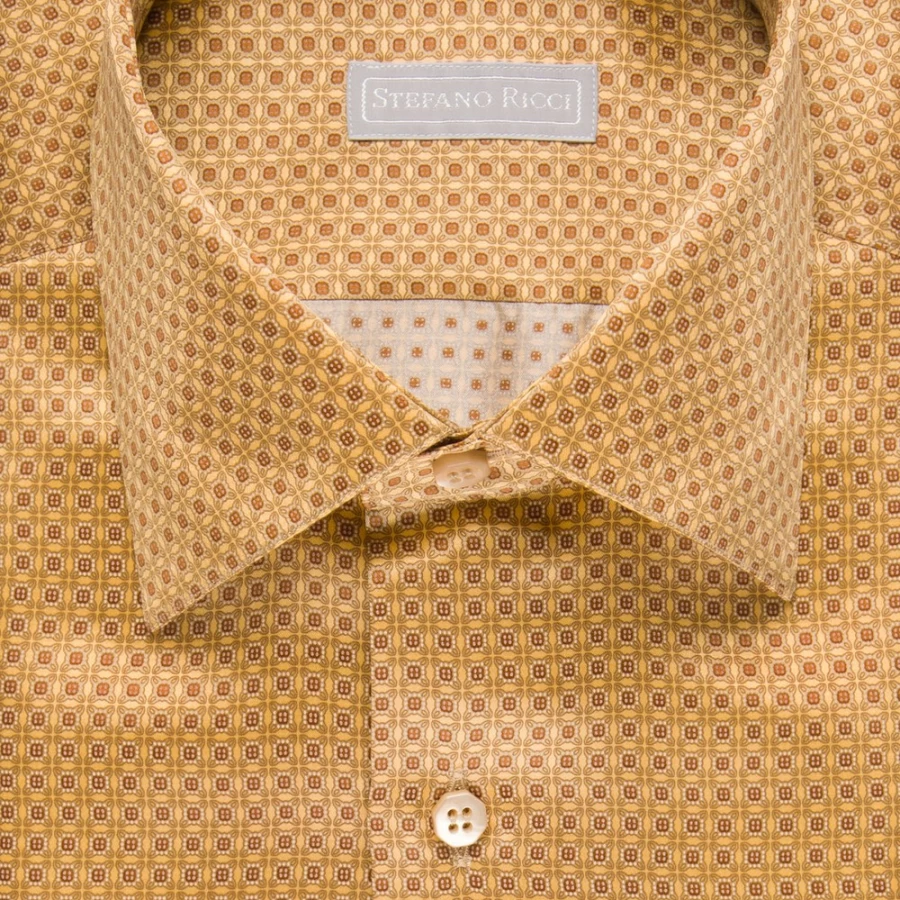 Stefano Ricci Men's Handmade Ivrea Shirt in Color 43027_013 - Premium Luxury Formal Wear