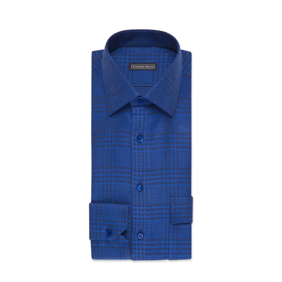 "Stefano Ricci Men's Handmade Alba Shirt – Luxury Italian Dress Shirt"