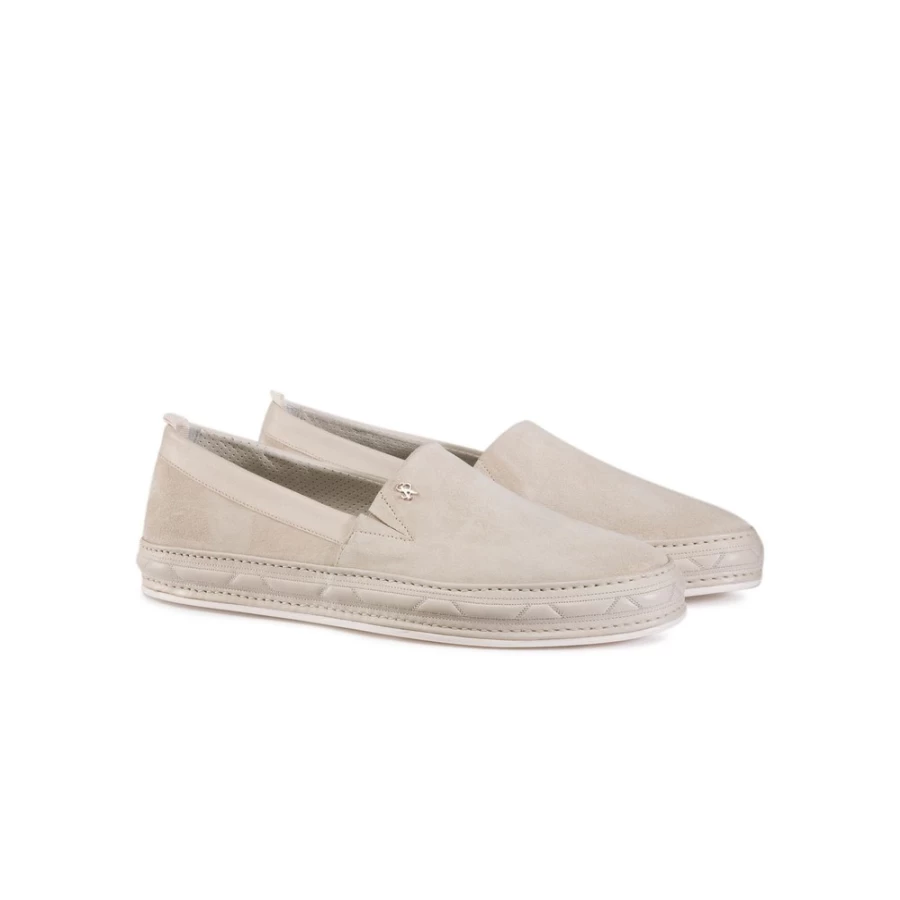 Stefano Ricci Luxury M065 Suede & Calfskin Leather Slip-On Loafers for Men