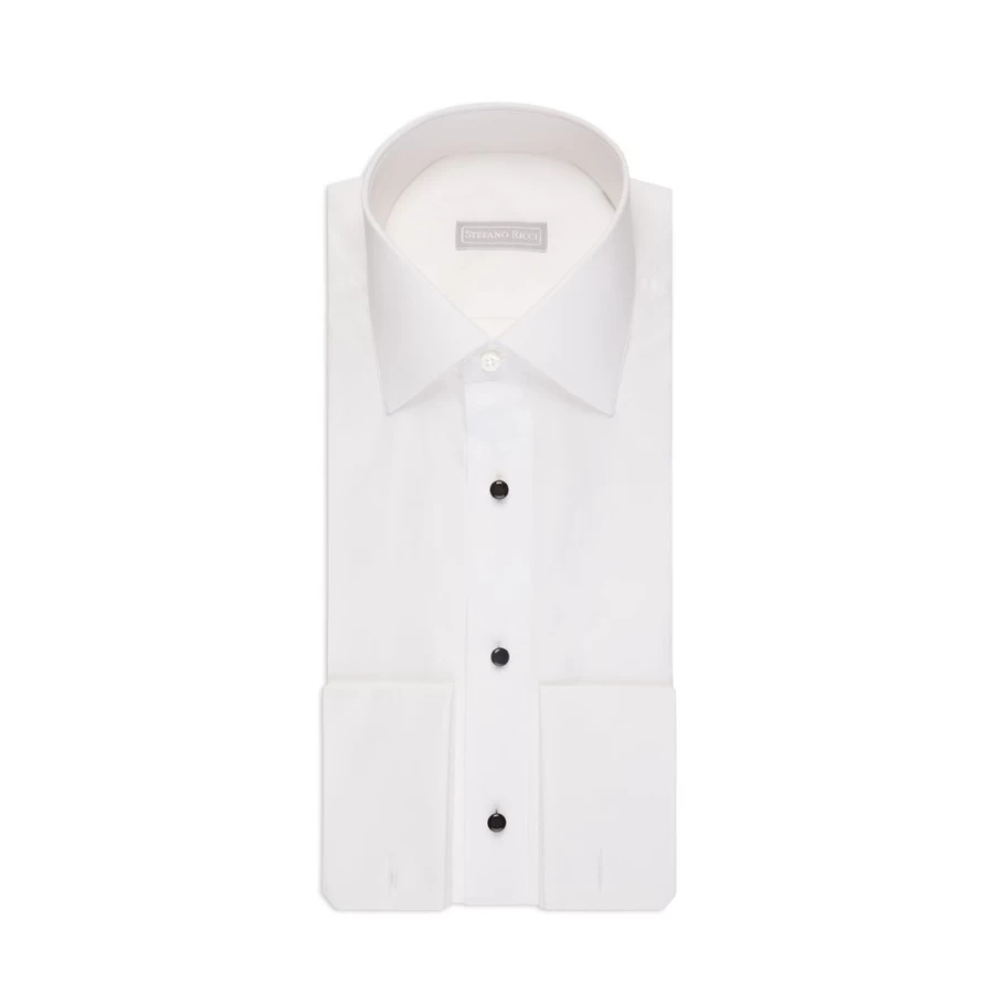 "Stefano Ricci Men's Handmade Asti Shirt – Premium Luxury Dress Shirt"