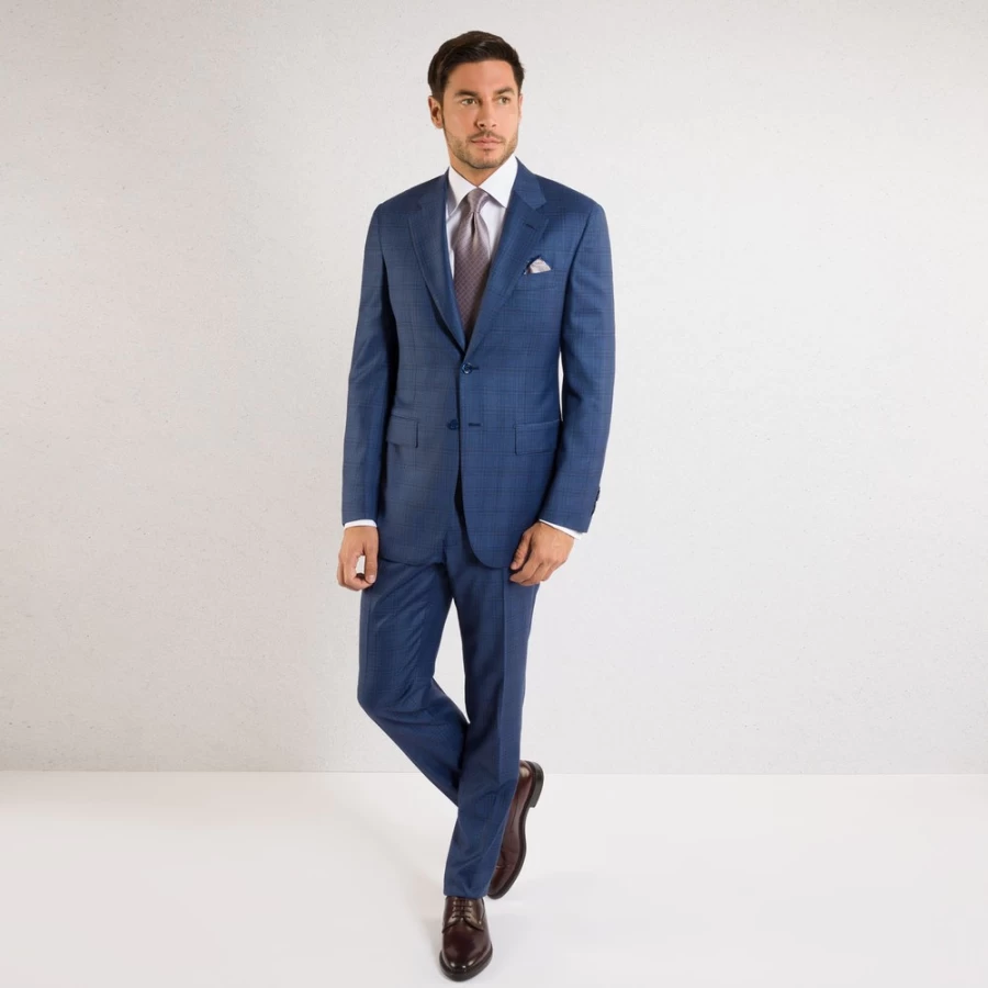 "Stefano Ricci Men's Two-Button Fiesole Suit – Premium Tailored Blazer"