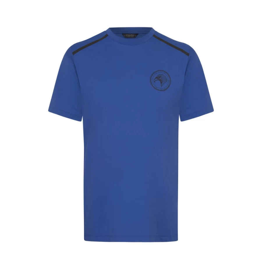 Stefano Ricci Luxury Men's Pone Color Cotton T-Shirt for Elegant Casual Wear
