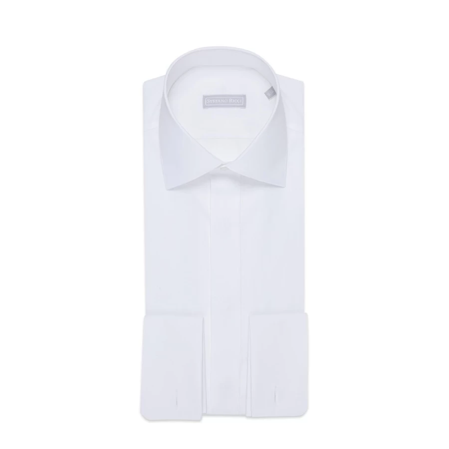 Stefano Ricci Men's Handmade Asti Shirt – Premium Luxury Cotton Dress Shirt
