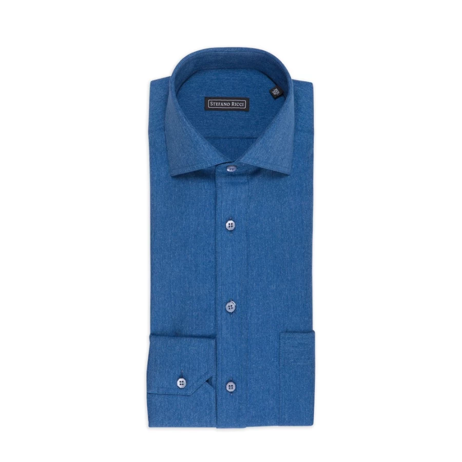 Stefano Ricci Men's Handmade Eboli Shirt – Luxury Italian Dress Shirt for Men