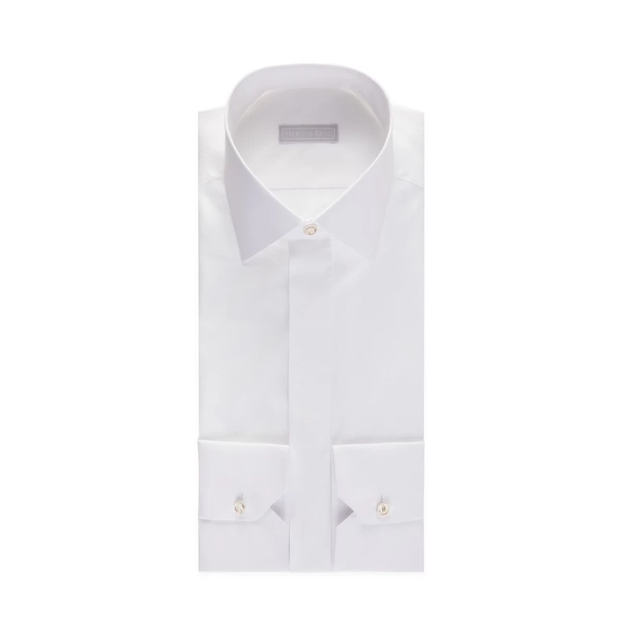 "Stefano Ricci Men's Premium Cotton Alba Shirt – Luxury Formal Wear"