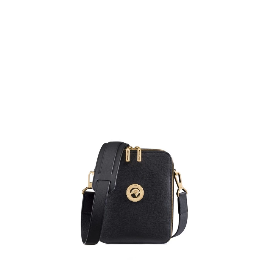 "Stefano Ricci Luxury Calfskin Messenger Bag for Men – Premium Leather Briefcase"