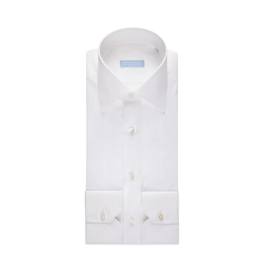 Stefano Ricci Men's Handmade Asti Shirt - Luxury Italian Cotton Dress Shirt