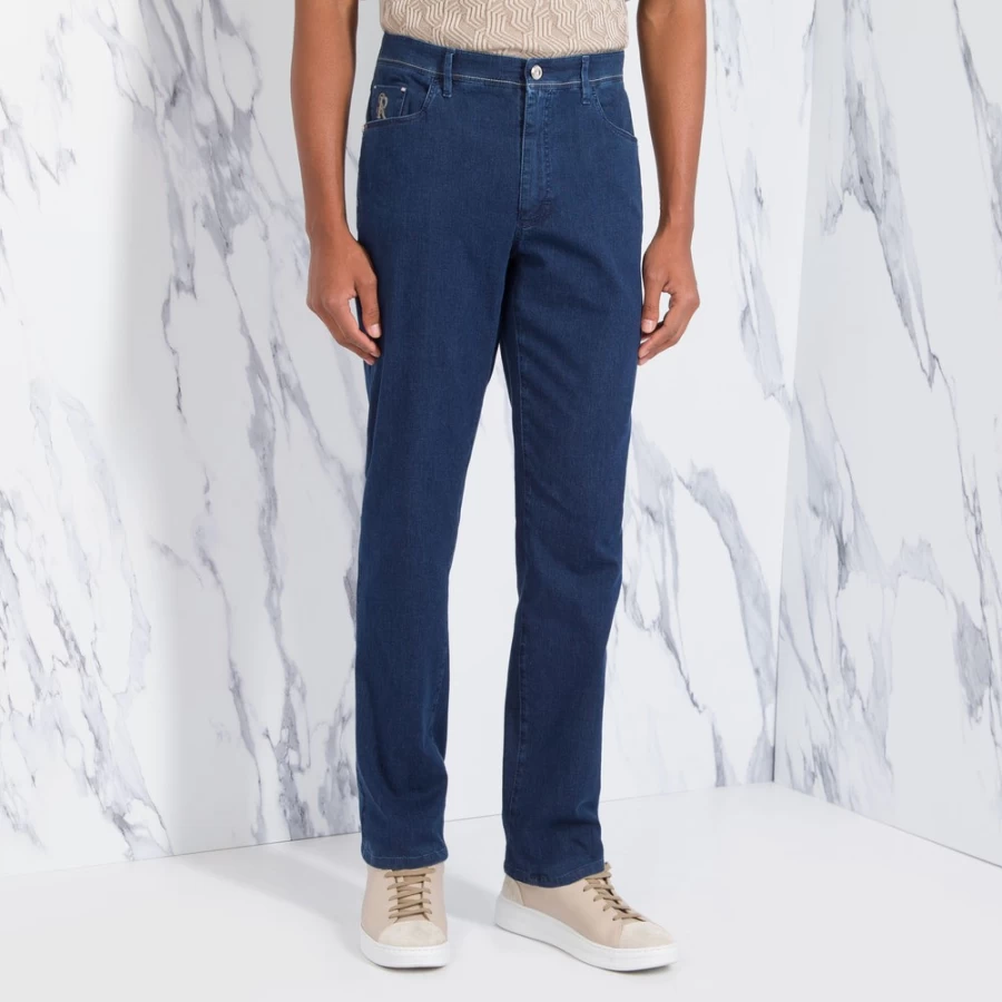 "Stefano Ricci Men's Premium Luxury Jeans for Style & Comfort"