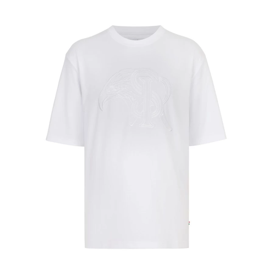 Stefano Ricci Men's W000 Crew Neck T-Shirt Premium Cotton Classic Fit