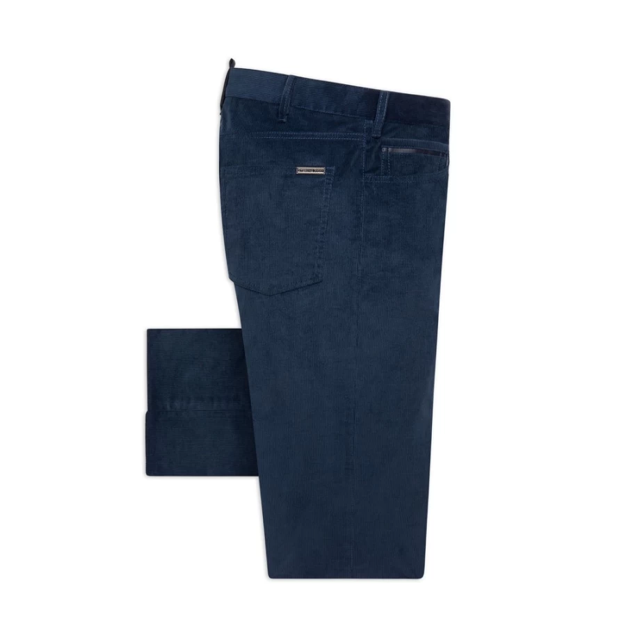Stefano Ricci Men's Luxury Corduroy Trousers - Premium Cotton Dress Pants for Gentlemen