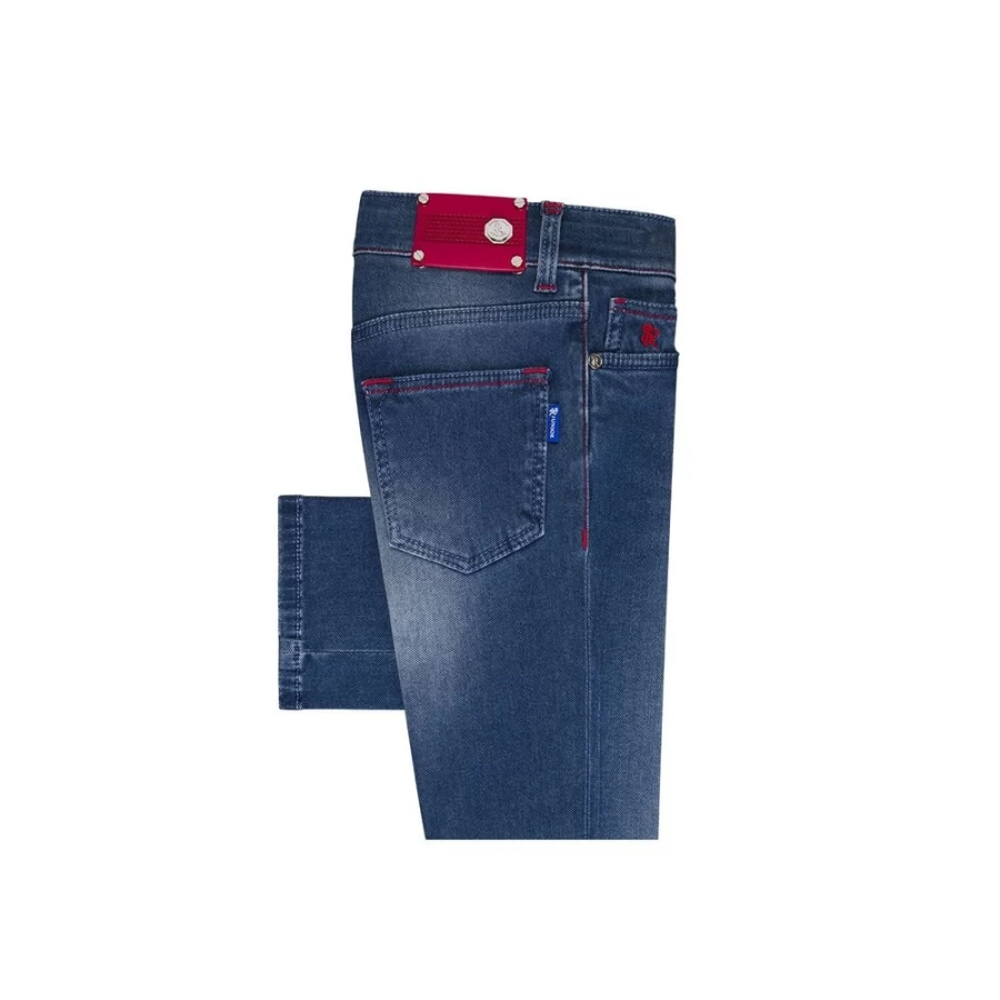 Stefano Ricci Junior Slim Fit Jeans for Boys | Stylish & Comfortable Denim Pants