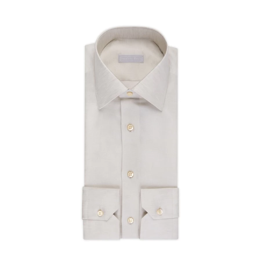 Stefano Ricci Men's Handmade Asti Shirt - Premium Luxury Cotton Dress Shirt