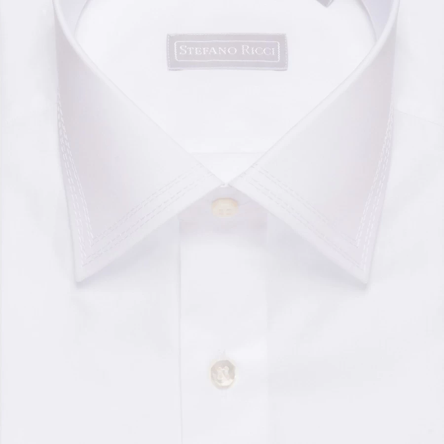 Stefano Ricci Men's Handmade Asti Shirt Luxury Italian Cotton Dress Shirt