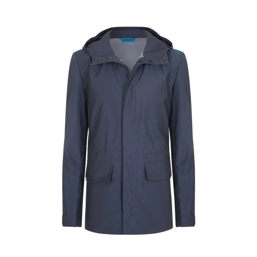 Stefano Ricci Men's Premium Hooded Dust Coat for Ultimate Protection & Style