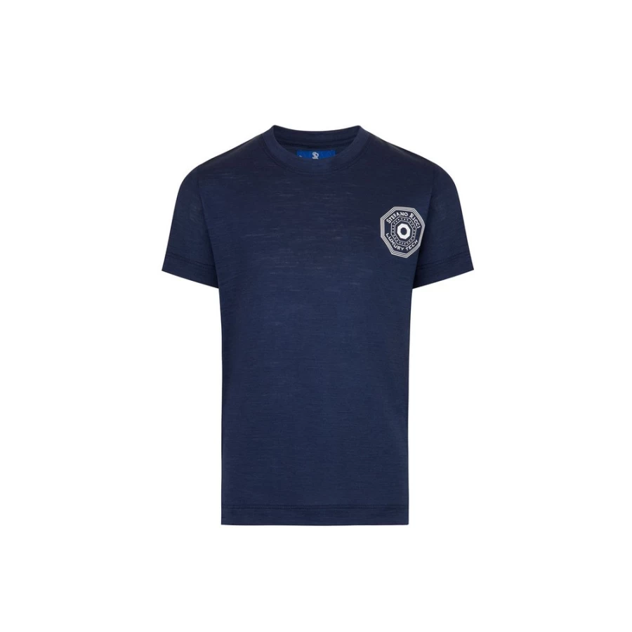 Stefano Ricci Junior Crewneck T-Shirt in Color B001 | Premium Cotton Comfort Fit