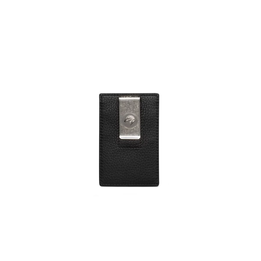 Stefano Ricci Handmade Calfskin Leather Card Holder in N999 Brown - Premium Slim Wallet for Men