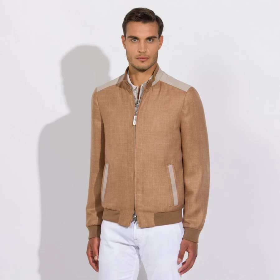 Stefano Ricci Men's Blouson Jacket in Color 5624 | Premium Luxury Outerwear