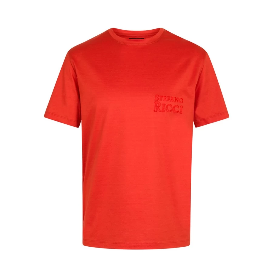 Stefano Ricci Men's Y018 Color Premium Cotton T-Shirt