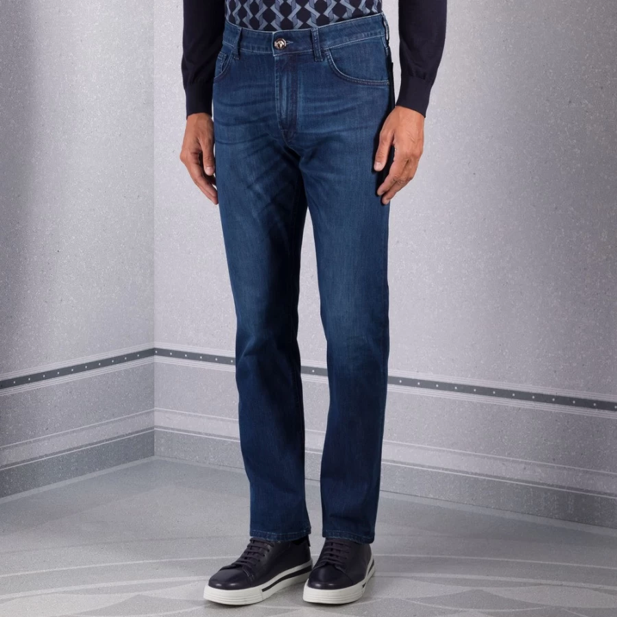"Stefano Ricci Men's Premium Luxury Jeans for Style & Comfort"