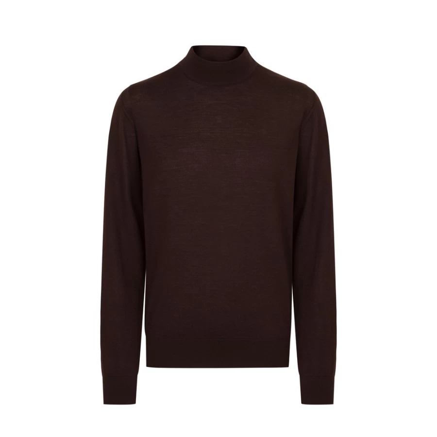 Stefano Ricci Men's Cashmere Silk Blend Mock Neck Sweater in F23302_259