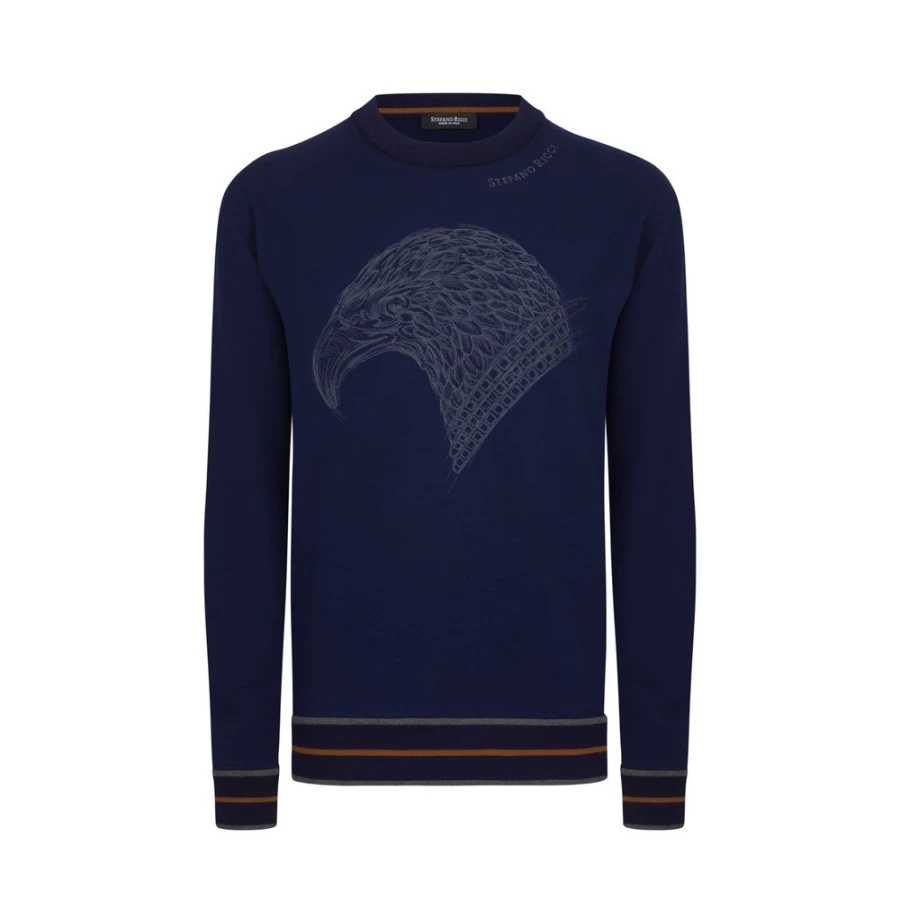 Stefano Ricci Men's Premium Jogging Sweatshirt in Classic Design - T22485_3189 Color