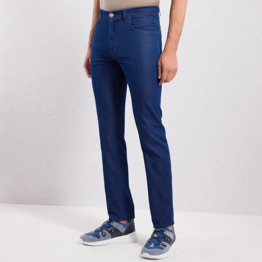 "Stefano Ricci Men's Premium Jeans in Onp0 Color"