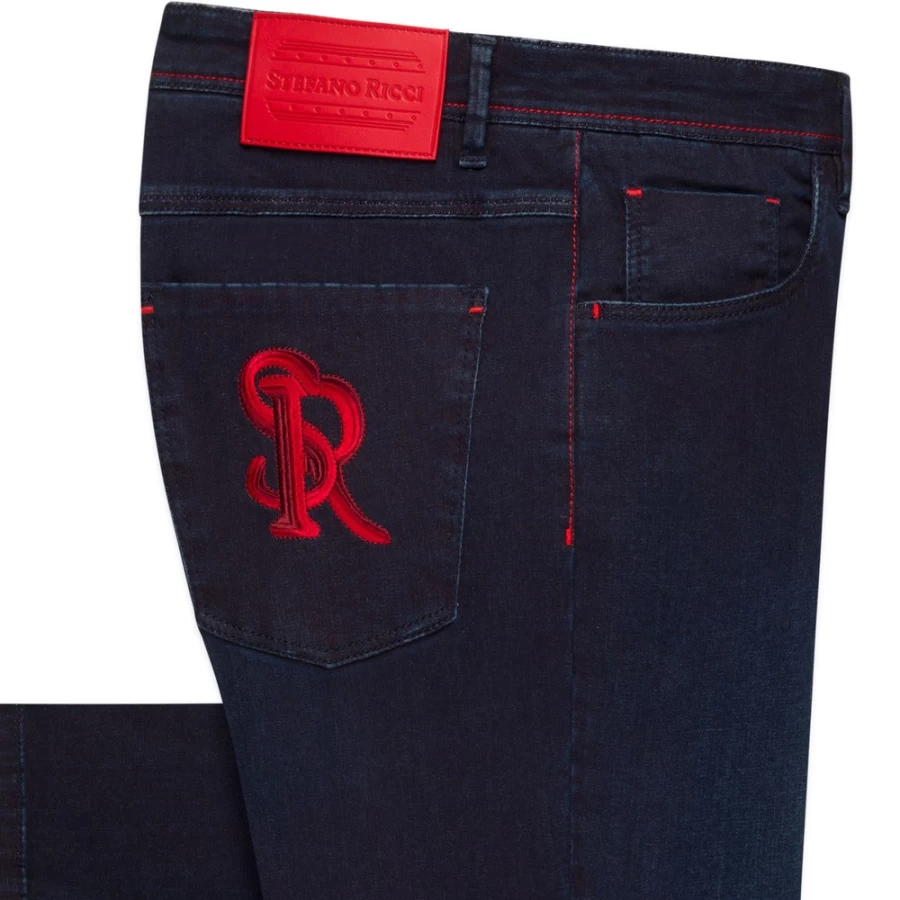 "Stefano Ricci Men's Premium Luxury Jeans for Style and Comfort"