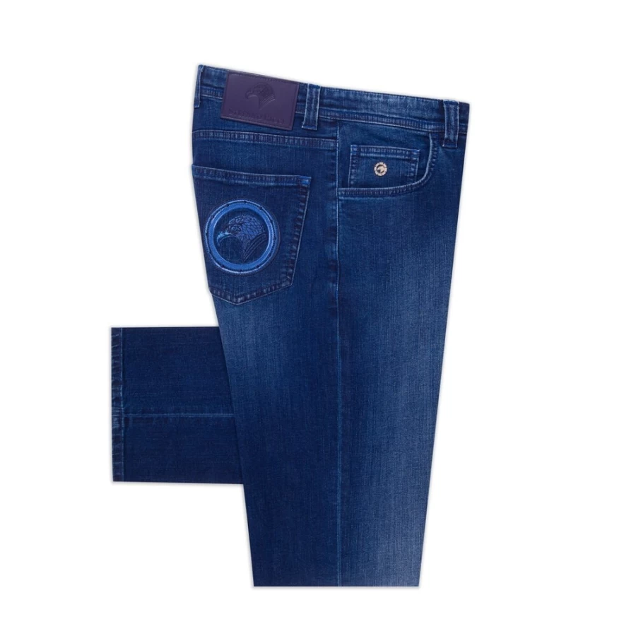 "Stefano Ricci Men's Premium Regular Fit Jeans for Stylish Comfort"