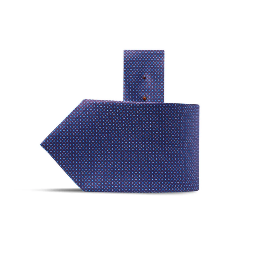 Stefano Ricci Luxury Hand-Printed Silk Tie for Men - Elegant Designer Necktie