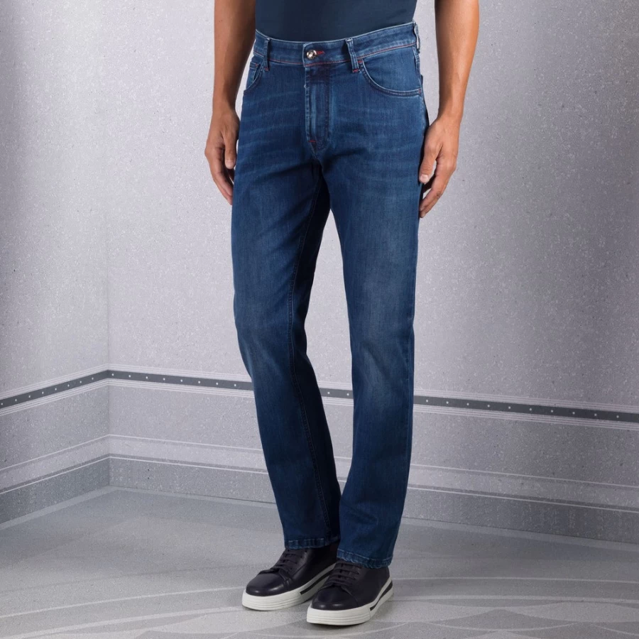 "Stefano Ricci Men's Premium Luxury Jeans for Style & Comfort"