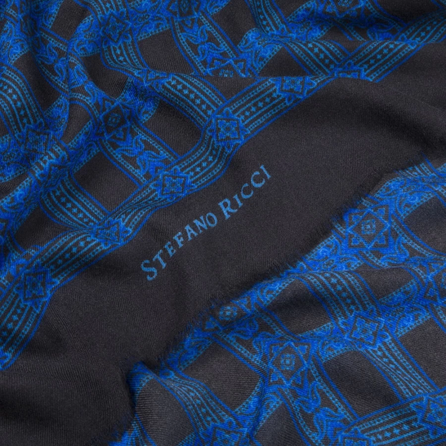 Stefano Ricci Luxury Cashmere Scarf in Nebr Color - Premium Soft Winter Wrap