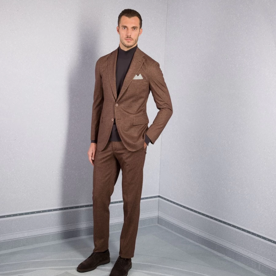 "Stefano Ricci Men's Two-Button Deconstructed Suit Blazer – Premium Tailored Jacket"