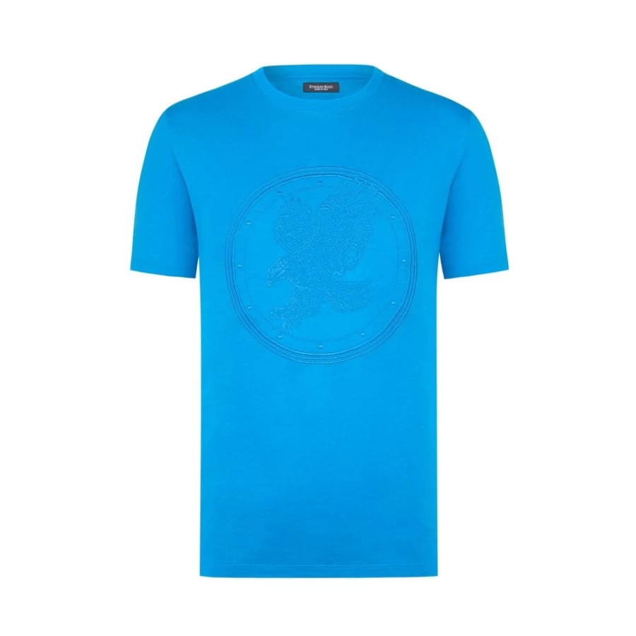 Stefano Ricci Men's Luxury B024 Color Premium Cotton T-Shirt